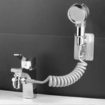 Bathroom Kitchen Hose Bath Tub Shower Hand Held Spray Mixer Spout Faucet Tap Set