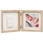 Baby Art Square Frame sada na odtlačok bábätka Wooden 1 ks