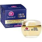 Dermacol Gold Elixir 50 ml denní pleťový krém pro ženy na všechny typy pleti; proti vráskám