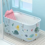 Bathtub Portable Folding Insulation for Adult Children Swimming Pool Large Plastic Bath Bucket