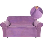 1/2/3 Seaters Velvet Sofa Cover Thicken All-inclusive Elastic Chair Seat Protector Stretch Slipcover Home Office Furnitu