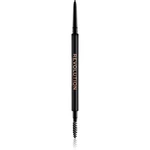 Makeup Revolution Precise Brow Pencil precízna ceruzka na obočie s kefkou odtieň Dark Brown 0.05 g