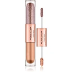 Makeup Revolution Eye Glisten tekuté očné tiene odtieň Yours Truly 2x2,2 ml