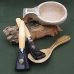 Kožené pouzdro JUBÖ na řezbářské nože MORAkniv a Beavercraft Carving Varianta: Carving 162 / 164