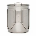 PATHFINDER SCHOOL Nerezový hrnek s víčkem PATHFINDER Cup & Lid Set 739 ml