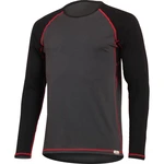 Lasting Vlněné merino triko MARIO 160g - šedočervené Velikost: XL Lasting Vlněné merino triko MARIO 160g - šedočervené Velikost: XL