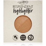 puroBIO Cosmetics Resplendent Highlighter krémový rozjasňovač náhradní náplň odstín 03 Copper 9 g