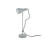 Sivozelená stolová lampa Leitmotiv Mini Cone, ø 16 cm