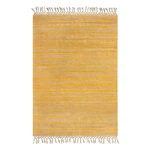 Žltý jutový koberec Flair Rugs Equinox, 120 x 170 cm