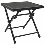 Folding Table Mesh 15"x15"x15" Steel Anthracite