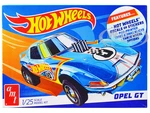 Skill 2 Model Kit Hot Wheels Opel GT 3-in-1 Kit 1/25 Scale Model by AMT