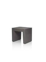 Záhradné stoličky "concrete seat", 9 variantov - Fatboy® Farba: taupe