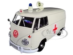 Volkswagen Type 2 (T1) Ambulance Cream 1/24 Diecast Model by Motormax