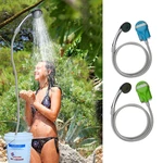 IPRee® Portable Shower Water Pump USB Rechargeable Nozzle Handheld Water Spary Shower Faucet Camping Caravan Travel Outd