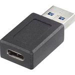 Adaptér USB 2.0 Renkforce [1x USB 3.1 zástrčka A​ - 1x USB-C™ zásuvka] černá