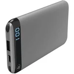 Powerbanka Hama LED6S, Li-Pol 6000 mAh, antracitová