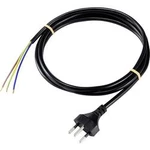 Síťový kabel s napájecí zásuvkou Basetech XR-1638089, 2.00 m, černá
