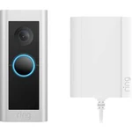 Wi-Fi domovní IP/video telefon ring Video Doorbell Pro Plugin 2 8VRBPZ-0EU0, niklová (matná)