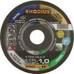 Řezný kotouč rovný Rhodius 211209, XT69 MULTI BOX Průměr 115 mm 10 ks
