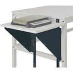 Manuflex AU0006.7016 Výškově nastavitelná stolní řešení pro pracovní stoly a pracovní stoly, Š x T 500 x 1000 mm