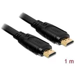 HDMI kabel Delock [1x HDMI zástrčka - 1x HDMI zástrčka] černá 1.00 m