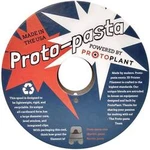 Vlákno pro 3D tiskárny Proto-Pasta CDP12805, PLA plast, 2.85 mm, 500 g, černá