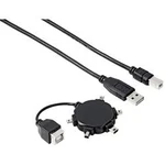 Mini USB hvězdicový adaptér Hama 74218