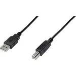 Kabel USB 2.0, USB A/USB B, 3 m, Digitus