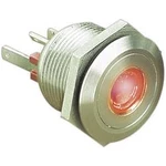 Tlačítko s ochranou před vandaly ESKA Bulgin MPI001/28/RD, 1x vyp/(zap), 24 V/DC, 0,05 A, červená