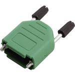 D-SUB pouzdro MH Connectors MHDPPK09-G-K, Pólů: 9, plast, 180 °, zelená, 1 ks
