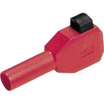 Laboratorní konektor MultiContact, Ø 4 mm, SKLS4, zástrčka rovná, červená Laboratorní konektor MultiContact, Ø 4 mm, SKLS4, zástrčka rovná, červená