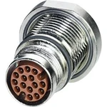 M17 přístroj konektory. centrální závit Phoenix Contact ST-08P1N8AH100S 1619034, stříbrná, 1 ks