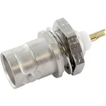BNC zásuvka, vestavná vertikální Telegärtner J01001A1219, 50 Ω, 1 ks