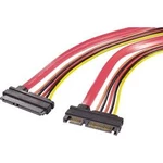 SATA II prodlužovací kabel Renkforce RF-4297182, červená, oranžová, černá, žlutá