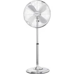 Stojanový ventilátor Sygonix 50 W, (š x v) 44.5 cm x 120 cm, stříbrná