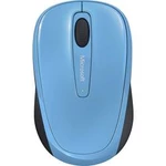 Blue Track Wi-Fi myš Microsoft Mobile Mouse 3500 GMF-00271, černá, modrá