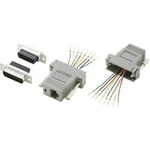 D-SUB adaptér TRU COMPONENTS, D-SUB zástrčka 15pólová - RJ45 zásuvka 1 ks