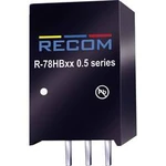 DC/DC měnič Recom R-78B12-1.0, výstup 12 V/DC / 1 A, vstup 16 - 34 V/DC, SIP 3