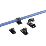 Úchytka TRU COMPONENTS TC-4JR-S203 1593031, samolepicí, 5.50 mm (max), černá, 1 ks