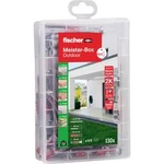 561385 fischer praktický pomocník pro outdoor a vlhké místnosti Množství 130 díly 06 Rozsah dodávky 25x DuoFern 6 x 30 · 25x šroub se zápustnou hlavou