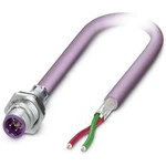 Vestavný zástrčkový konektor pro senzory - aktory Phoenix Contact SACCBP-M12MSB-2CON-M16/0,5-910 1534342 zástrčka, vestavná, 0.50 m, 1 ks