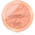 Makeup Revolution Reloaded dlouhotrvající tvářenka odstín Peach Bliss 7.5 g