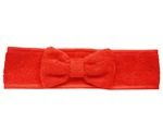 Kosmetická čelenka MaryBerry Crazy in Love - červená s mašlí (2150V18) + dárek zdarma