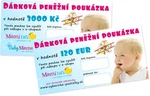 Dárkový poukaz Mamitati.cz  v hodnotě 3000kč/120eur