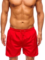 Červené pánské plavecké šortky Bolf YW07002