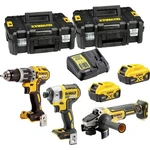 Dewalt DCK384P2T DCK384P2T-QW aku rázový uťahovač    Li-Ion akumulátor