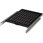 Digitus DN-19 TRAY-2-800SW 19 palca  skriňa sieťovej rozvodne - prístrojová polica  1 U  vysúvací Vhodné pre hĺbku skrin