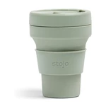Zelený skladací hrnček Stojo Pocket Cup Sage, 355 ml