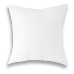 Biela výplň do vankúše s prímesou bavlny Minimalist Cushion Covers, 55 x 55 cm