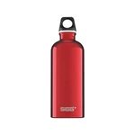 Fľaška na pitie Sigg Traveller Red 8326.30 červená fľaša • objem 0,6 l • z jedného kusa hliníka • zdravotne nezávadná vnútorná vrstva EcoCare • teplot